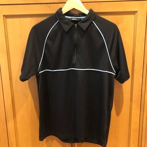 Abacus navy golf polo